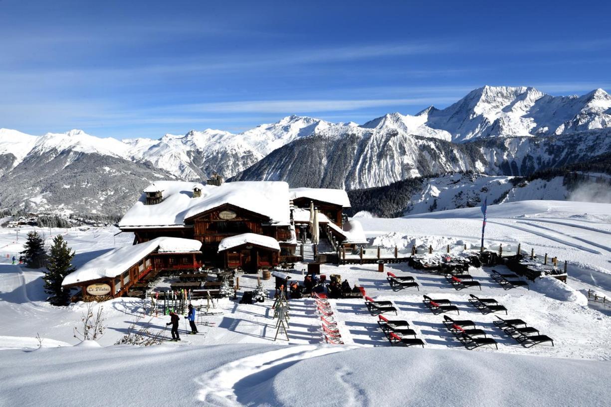 Hotel 3 Etoiles -Restaurant Le Pilatus Courchevel Exteriör bild